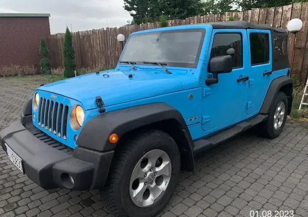 jeep kujawsko-pomorskie Jeep Wrangler cena 139900 przebieg: 101000, rok produkcji 2018 z Lipno